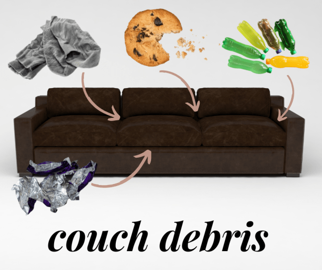 Life in 3 – The One About What I Found in the&nbsp;Sofa